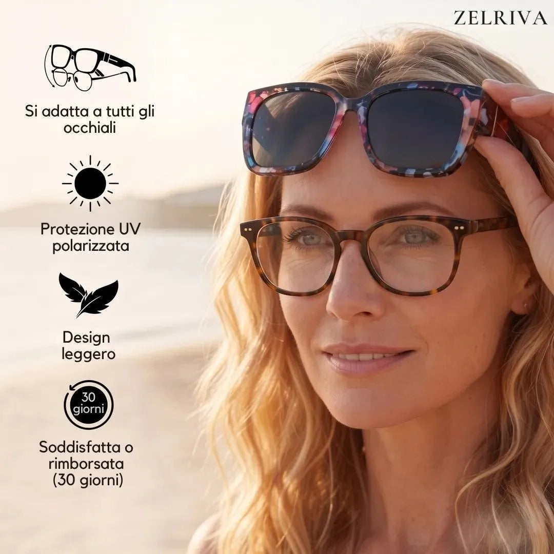 Sovraocchiali da sole polarizzati DONNA